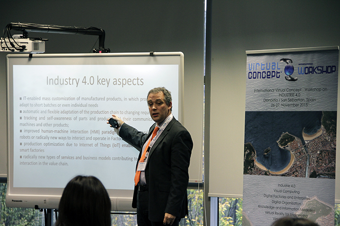 Vicomtech-IK4 organises the Virtual Concept International Workshop about Industry 4.0
