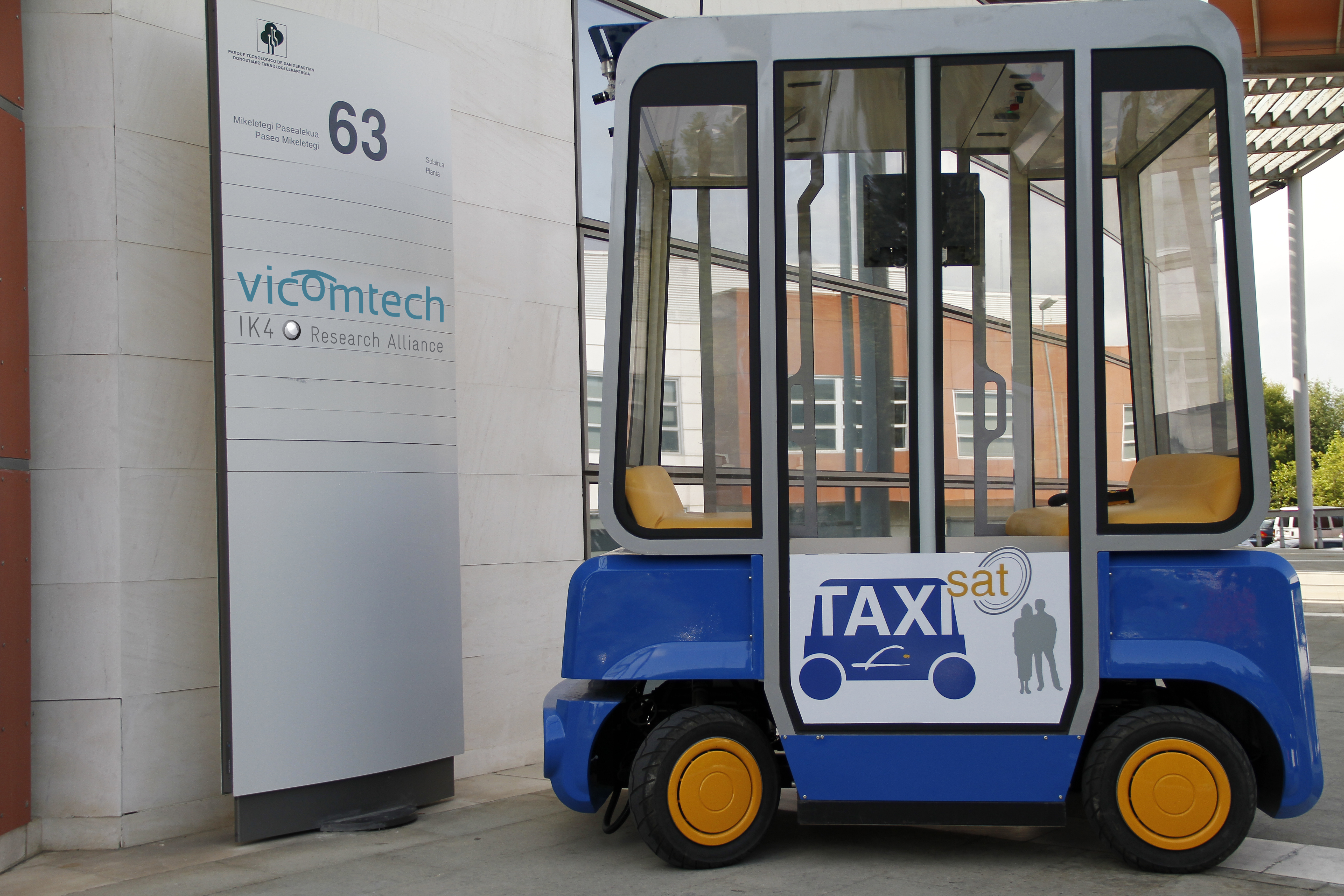 Taxisat demostration in European Space Solutions conference in Munich