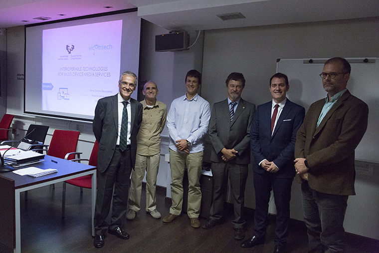 Mikel Zorrilla presented his doctoral dissertation: Interoperable Technologies for Multi-device Media Services