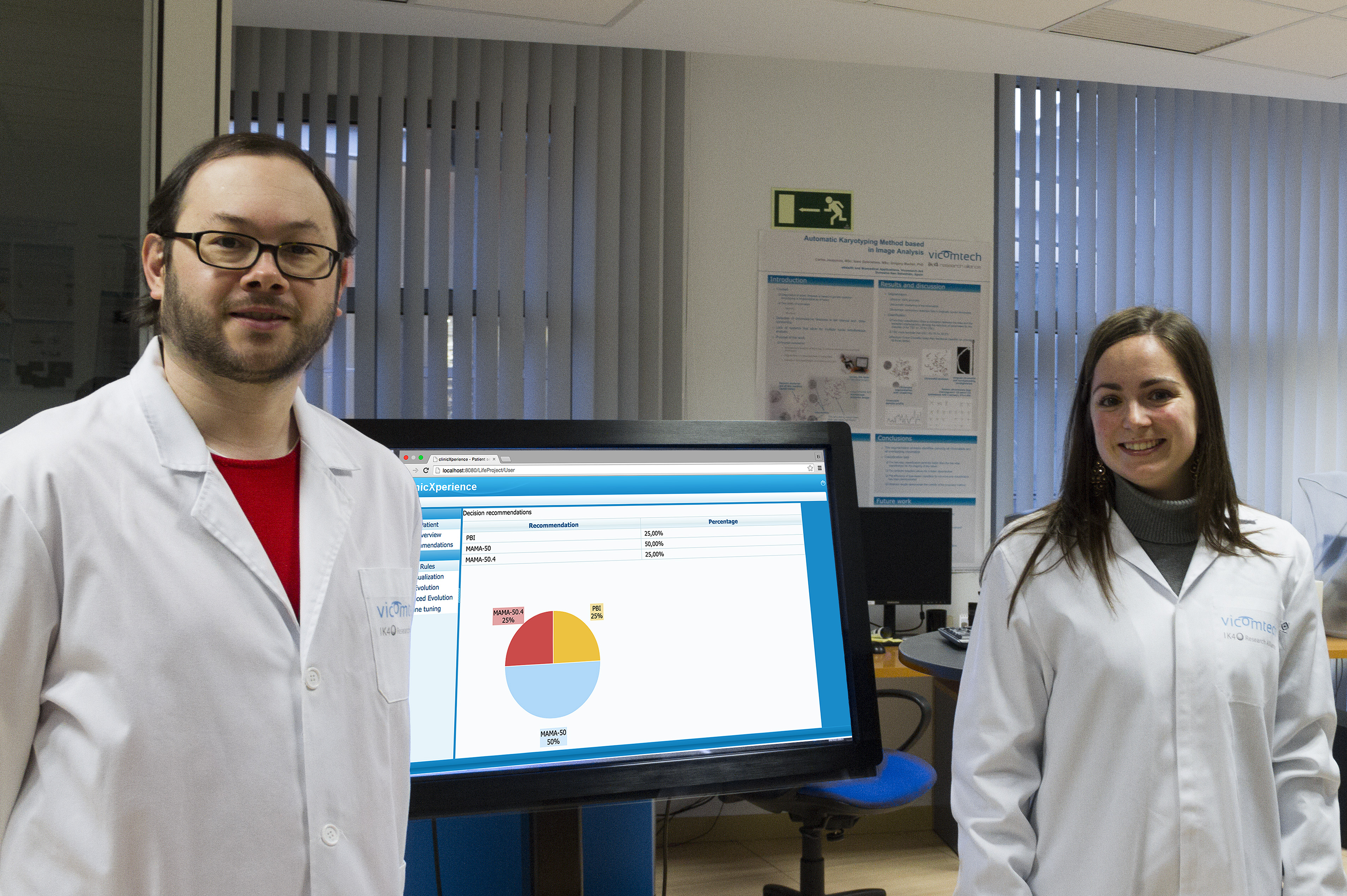 Vicomtech-IK4 y Bilbomática ayudan a médicos contra el cáncer de mama