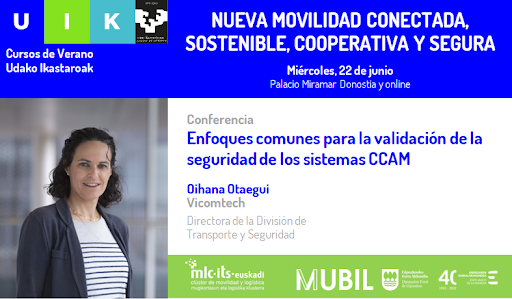 El Cluster de Movilidad y Logística organiza, junto con UPV/EHU, el curso de verano «Nueva movilidad conectada, sostenible, cooperativa y segura»