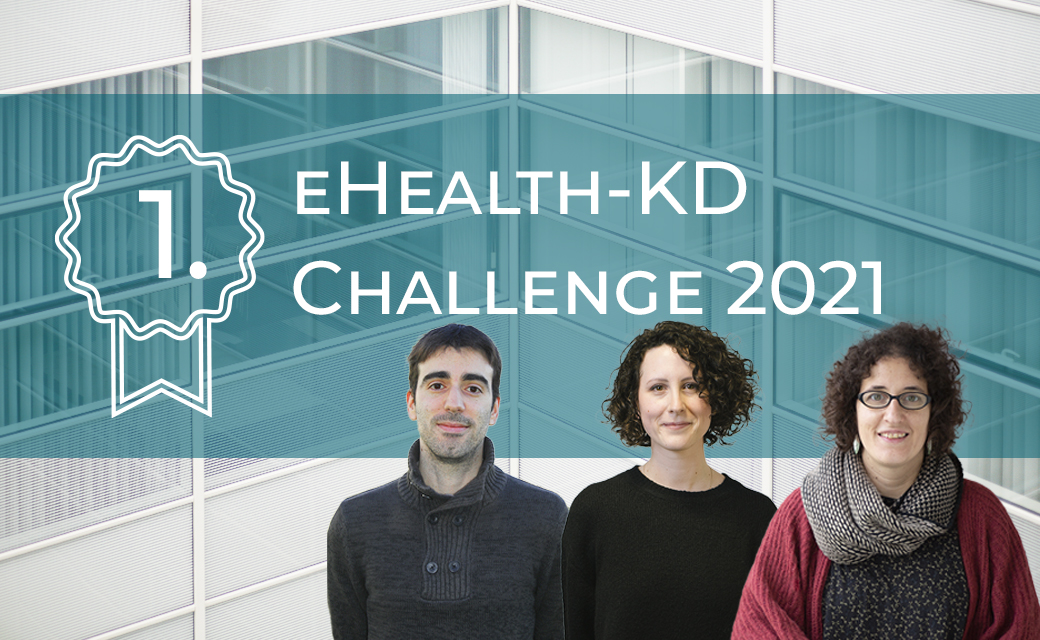 El equipo de Tecnologías del Lenguaje de Vicomtech obtiene la mejor puntuación por segundo año consecutivo en la tarea principal de la competición IberLEF eHealth Knowledge Discovery Challenge