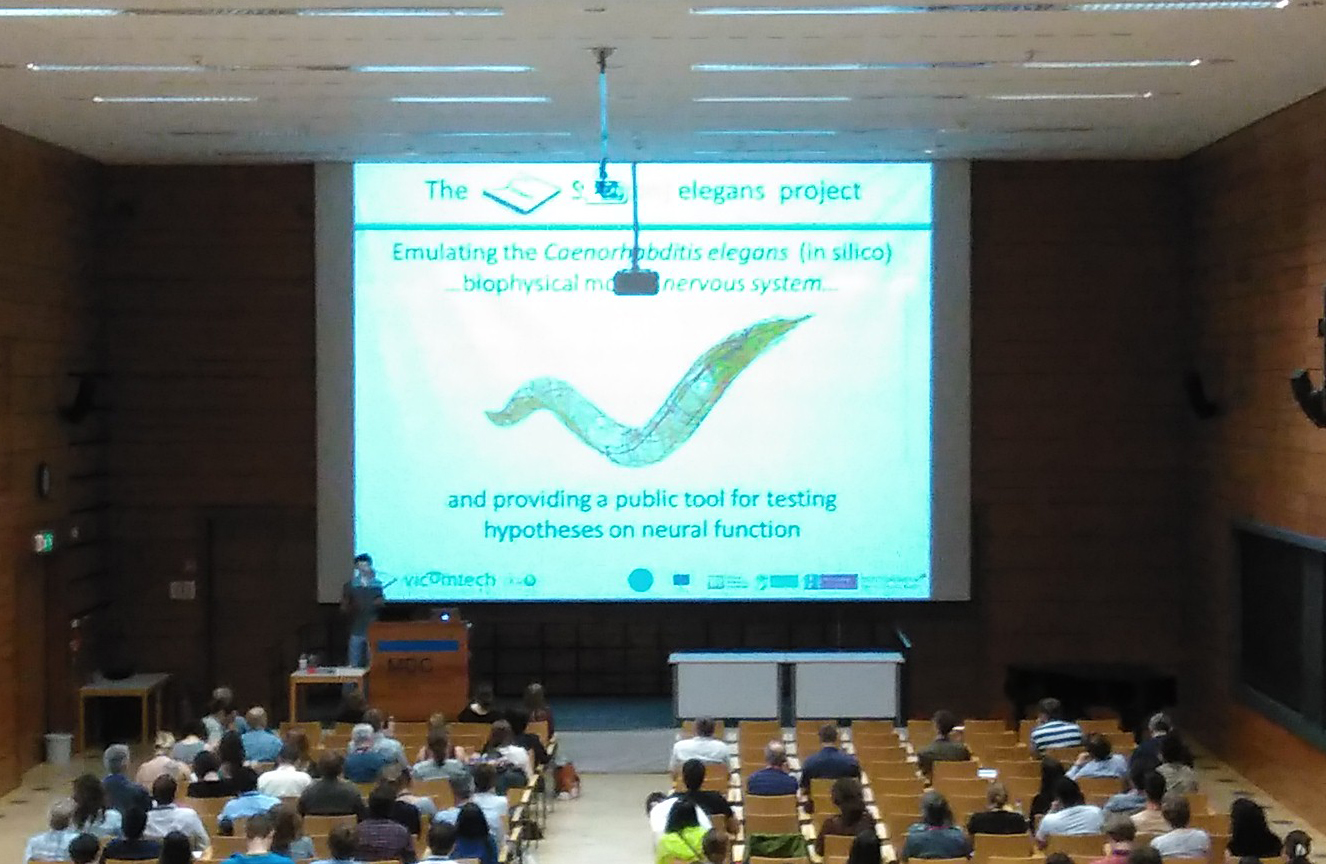 Vicomtech-IK4 presenta los resultados del proyecto Si Elegans en la European Worm Meeting Conference celebrada en Berlín