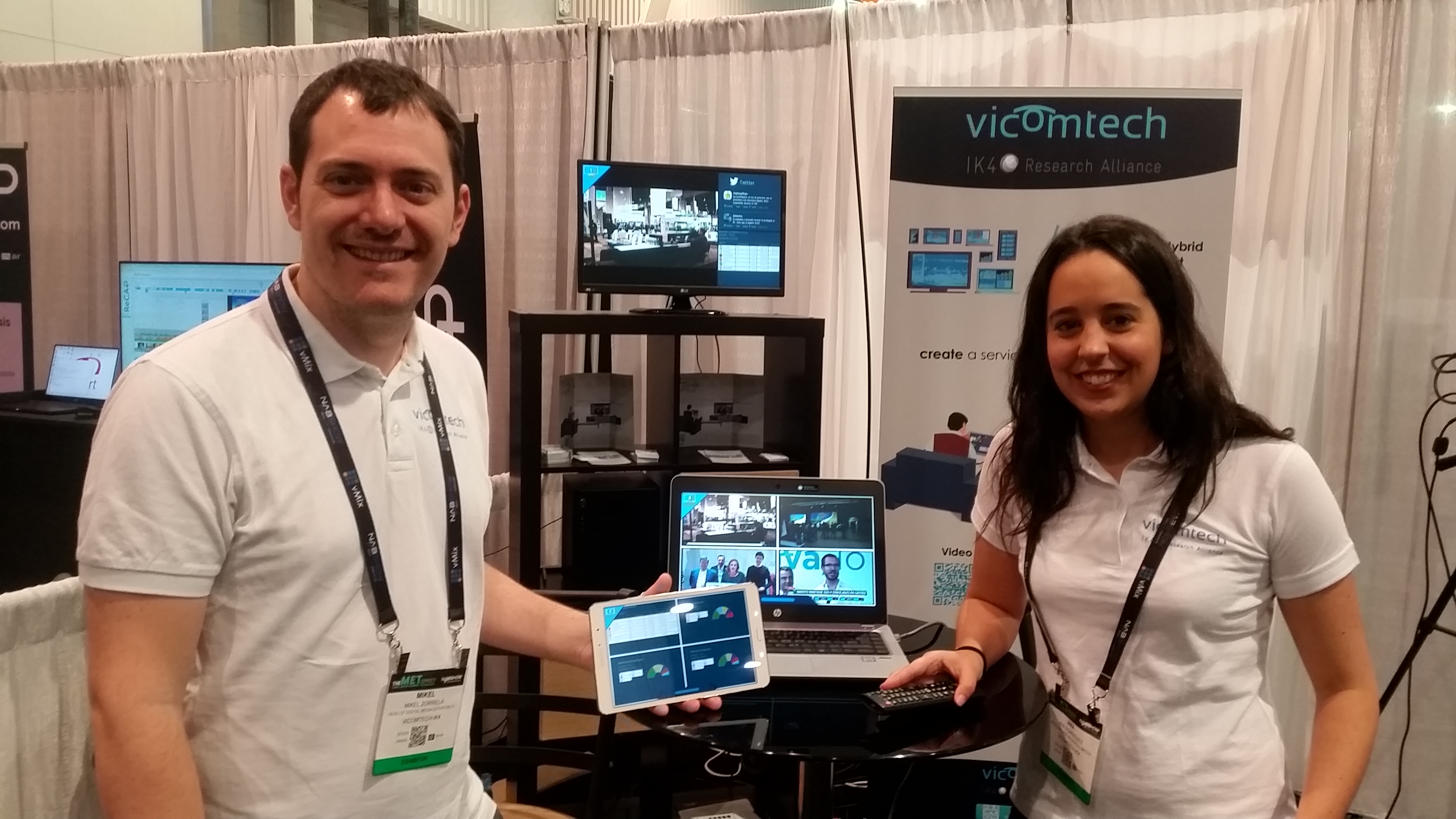 Vicomtech-IK4 participates in NAB Show Las Vegas 2017