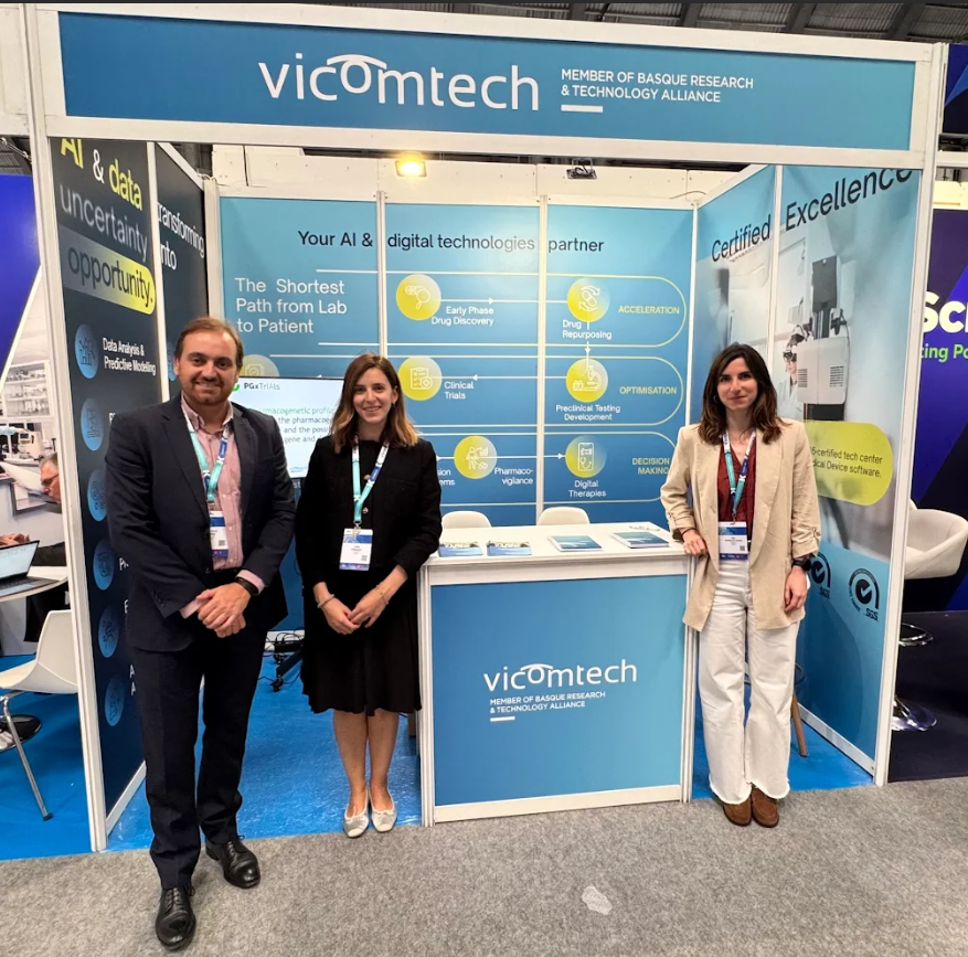 Vicomtech impulsa la biotecnología vasca en BIOSPAIN 2025 con soluciones digitales basadas en IA para el sector farma y Biotech
