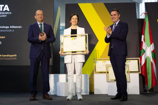 Dra. Nerea Aranjuelo obtiene el premio a la “Proyección Investigadora” como uno de los reconocimientos otorgados por BRTA a la excelencia investigadora
