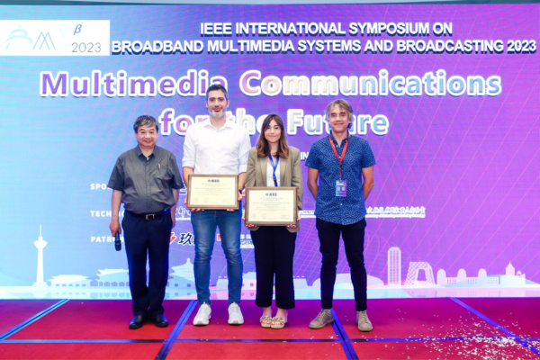 Researchers from Vicomtech and the UPV/EHU receive the best paper award from the IEEE Broadcast Technology Society 