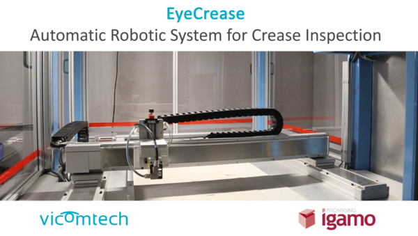 Robotic automatic crease inspection system